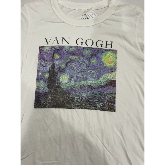 Van Gogh Graphic Tee XS NWT - Picture 2 of 7